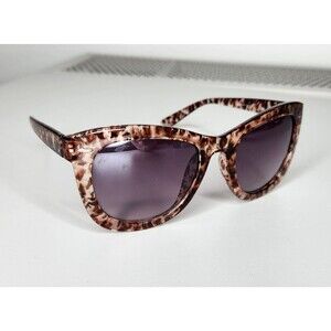 LRI Forever Sun Sunglasses Women's Leopard Print Cats Eye Frames